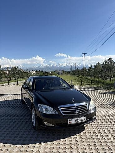 Mercedes-Benz S-Class: 2007 г., 5.5 л, Автомат, Бензин, Седан