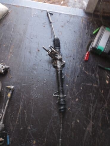 Рулевая часть: Рулевая рейка Subaru 2003 г., Б/у, Оригинал, Япония — 1