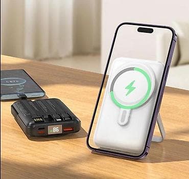 часы hoco: Power Bank HOCO JJ135 Rico, черный - Емкость 10 000 мА·ч - Быстрая — 3