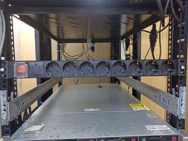 сервера: Розетки для серверного шкафа, 16 ампер 8 точек. ТЭГИ #блок розеток — 1