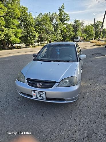 jdm авто: Honda Civic: 2001 г., 1.7 л, Автомат, Бензин, Седан — 4
