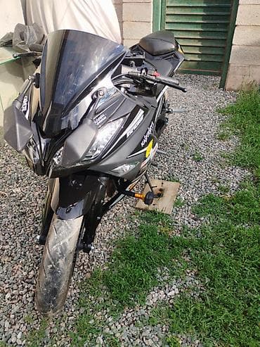 квадроцикл 300: Спортбайк Kawasaki, 400 куб. см, Бензин, Взрослый, Б/у — 2