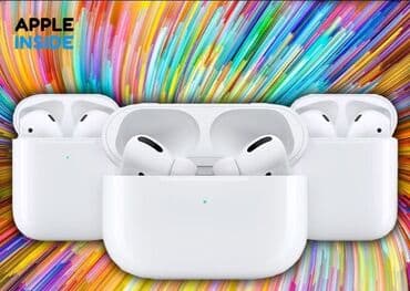 скупка аирподс: Вакуумные, Apple, Новый, Беспроводные (Bluetooth), Классические — 1