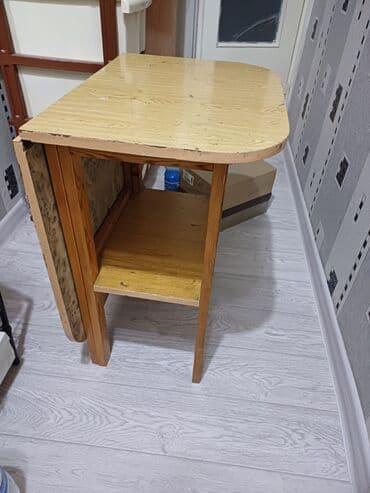 столы для дачи: Стол трансформер Другое назначение, Стол-книжка, цвет - Бежевый — 4