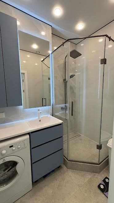 flat osh: 2 комнаты, 61 м², Кызыл Аскер Элитка, 2 этаж, Евроремонт — 4