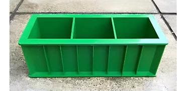 надпись на форму: Формы для бетонного образца — 3