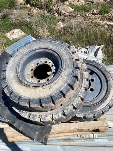 шины бишкек дордой: Литые колесы) Для кары, вилочных погрузчик задние и передние — 2