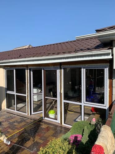 пластик бу терезе: Буюртмага пластик терезе, Терезе түрү: Витраждык, Мансард, Панорамалык, Акысыз орнотуу, Бөлүп төлөө жок — 8