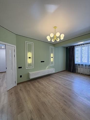 Квартиры: 1 комната, 48 м², Элитка, Пишпек Элитка, 4 этаж, Евроремонт — 3