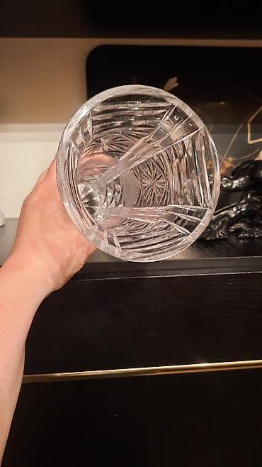 Вазы: Хрустальная ваза, гранёная - Материал: прозрачный хрусталь с — 2