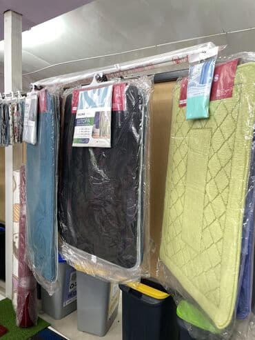 ковры для ванн: Коврик для унитаза с вырезом, Новый — 4