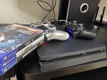 1: Продаю Sony PlayStation 4 Slim Комплектация: - Консоль PS4 Slim — 1
