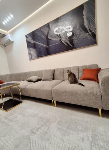 суточный квартиры в бишкеке: 1 комната, Душевая кабина, Постельное белье, Кондиционер — 1