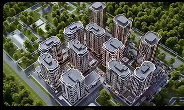 1 комната, 57 м², Элитка, 12 этаж, ПСО (под самоотделку)