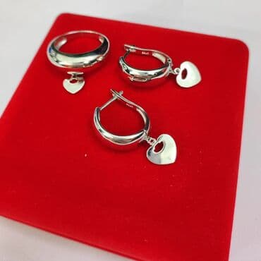 свадебные наборы ручной: Серебряный комплект тиффани серебро 925/ пробы есть доставка по городу — 2