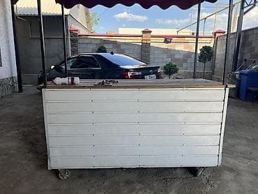 мобильный стенд: Передвижная торговая стойка/киоск на колесах. - Конструкция — 1