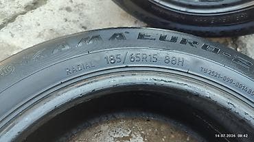 Унаа: Шиналар 185 / 65 / R 15, Жай, Колдонулган, Комплект, Жеңил унаалар, Орусия, Kama — 7