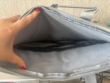 чехлы для планшетов targus: Серая сумка-чехол для ноутбука + коврик для мыши Сумка-чехол: - — 3