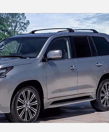 рейлинк: Поперечины на штатные рейлинги для Lexus LX570 - Модель: Crossbars — 3