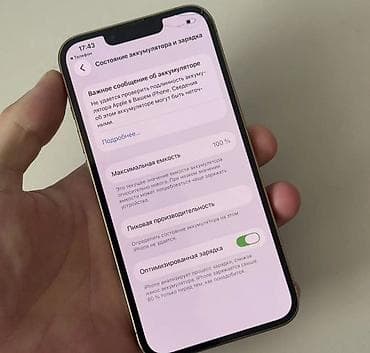 ipnone 13: IPhone 13 Pro, Б/у, 128 ГБ, Золотой, Зарядное устройство, Защитное стекло, Чехол, 100 % — 3