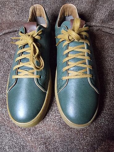 фирменные красовки: КОЖАНЫЕ 41 РАЗ. НОВЫЕ, CLASSIC MAN ИТАЛИЯ — 8