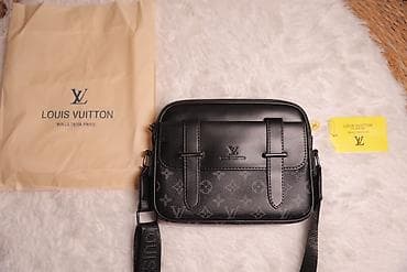 Сумки: Классическая сумка, Louis Vuitton, Материал: Экокожа, Застежка на молнии, Мужские, Новый — 2