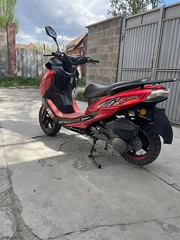gst скутер: Скутер/макси-скутер JET Moto (серия GT), красный. Продаю скуте Qmax — 9