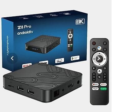 магазин тик ток: ТВ-приставка Z8 Pro Android TV (8K) память 4/32 ГБ - Смарт-приставка — 2