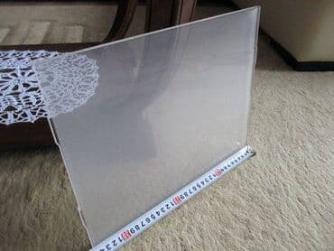 Оргстекло размеры 48 × 27,5 см толщина 6 мм - 350 сом. 45 × 26 см