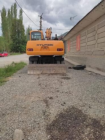 лампа паяльная: Экскаватор, Hyundai, Колесный — 3