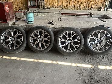 Колеса в сборе 285 / 45 / R 21, Лето, Б/у, Комплект, Легковые, Литые