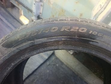 полик резиновый: Шины 275 / 40 / R 20, Лето, Б/у, Пара, Легковые, Pirelli — 6