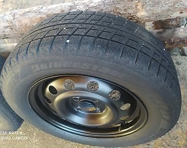 продаю диски с резиной: Колеса в сборе 185 / 65 / R 14, Зима, Б/у, Комплект, Легковые, Железные, отверстий - 4 — 8