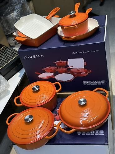 продам посуду: Супер акция набор чугунной посуды AIDEMA🔥🔥🔥🔥🔥🔥🔥🔥 Бесплатная доставка 🚚 — 10