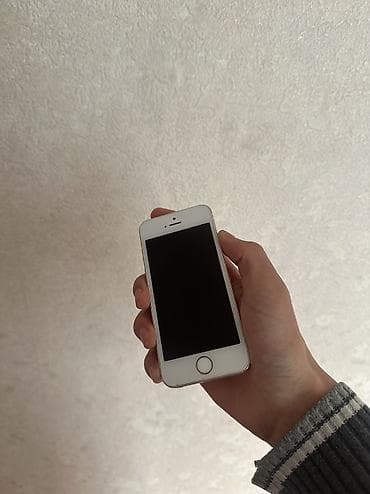 нот 9 с: IPhone 5s, Б/у, 64 ГБ, Золотой, Зарядное устройство, Чехол, 84 % — 1