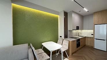 Недвижимость: 1 комната, 46 м², Элитка, Асанбай мкр Элитка, 10 этаж, Дизайнерский ремонт — 8