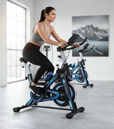 Спинбайк в отличном состоянии + шейкер в подарок Компактный идеально at lalafo.kg Спинбайк в отличном состоянии + шейкер в подарок Компактный идеально