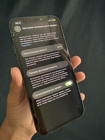 mate 20: IPhone 12 Pro, 128 ГБ, Серебристый, 89 % — 2