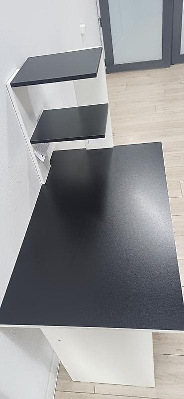 продаю нож: Компьютерный стол, Б/у, С полками — 6