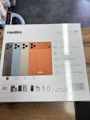 Планшеты: Планшет Haidiko HK17 Pro Max 5G Ключевые особенности: - Экран 10.1" — 2