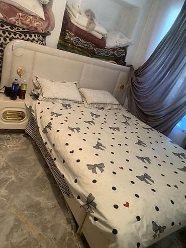 спалная гарнитуры: Спальный гарнитур, Новый, Двуспальная кровать, Самовывоз, Платная доставка, цвет - Белый — 1