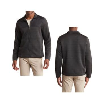 tech fleese: PERRY ELLIS. Куртка на молнии из нейлона.Гладкие нейлоновые вставки и — 2