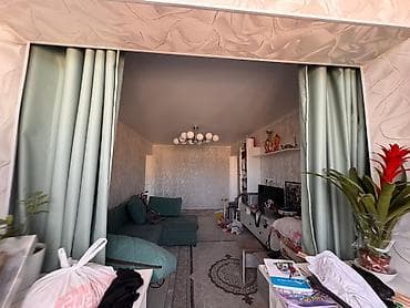 Батирлер: 3 бөлмө, 58 м², Косметикалык ремонт — 1