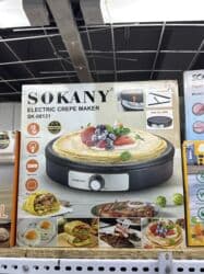 круглый: Электрическая блинница SOKANY SK-08131 - Тип: электрическая — 1