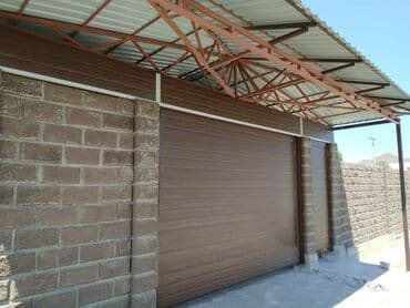 металлические ворота: Секционные ворота Алюминиевые — 9