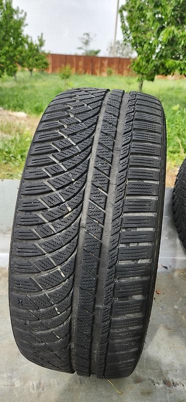 Шины: Шины 245 / 45 / R 19, Зима, Б/у, Комплект, Легковые, Корея, Kumho — 3