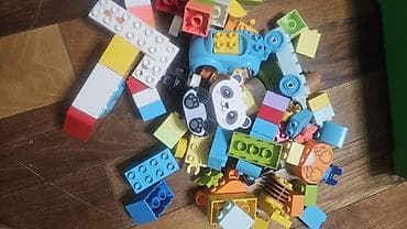 LEGO DUPLO — набор крупных ярких деталей для малышей + фирменный