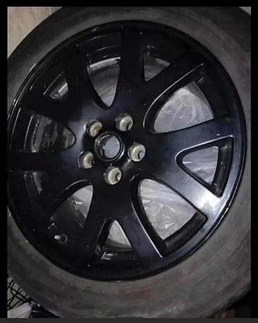 Колеса в сборе 245 / 55 / R 19, Зима, Б/у, Комплект, Литые, отверстий - 5