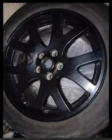 диски е53: Колеса в сборе 245 / 55 / R 19, Зима, Б/у, Комплект, Литые, отверстий - 5 — 1