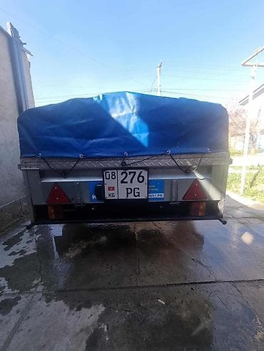 Прицеп, Тентованный